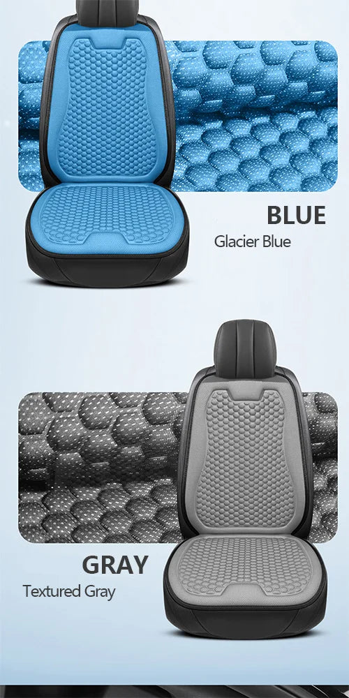 Car Seat Cushion - All-Season Comfortable & Breathable, Office Chair Cushion, 3D Minimalist Ventilated Single Seat Cooling P
