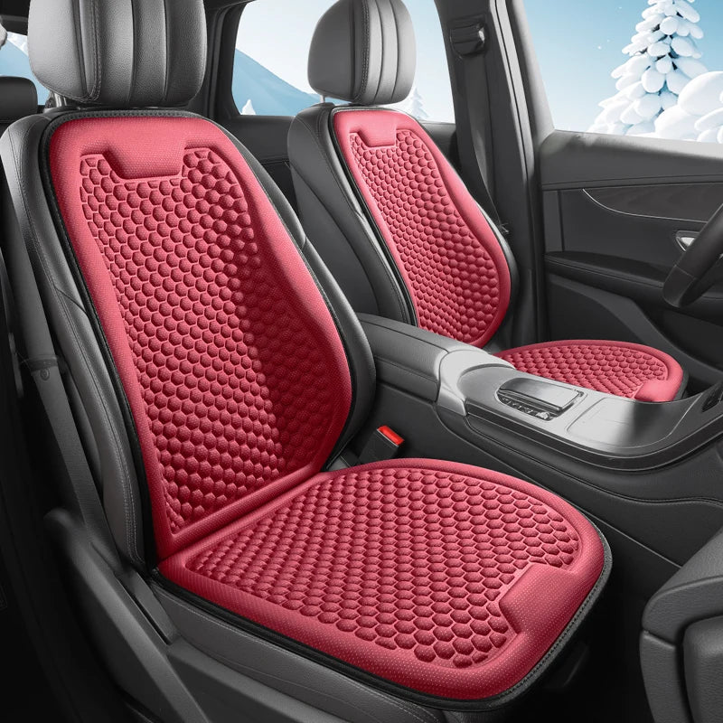 Car Seat Cushion - All-Season Comfortable & Breathable, Office Chair Cushion, 3D Minimalist Ventilated Single Seat Cooling P