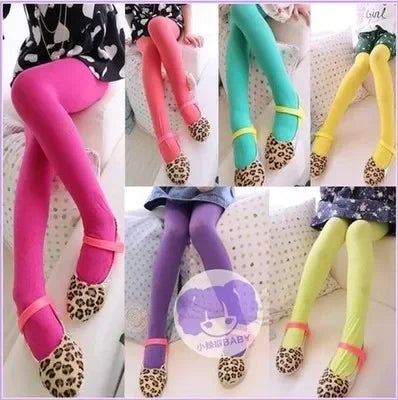 Ballet Dance Tight Halloween School Tights for Girls Soft Stretchy Footed Stockings Kids Dancewear Uniform Elastic Ballet Tights