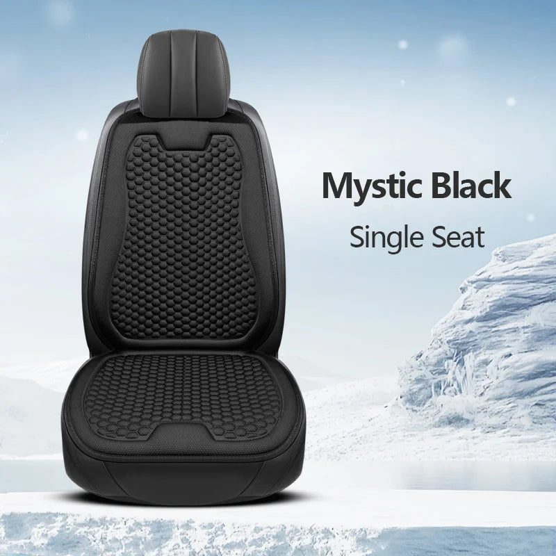 Car Seat Cushion - All-Season Comfortable & Breathable, Office Chair Cushion, 3D Minimalist Ventilated Single Seat Cooling P