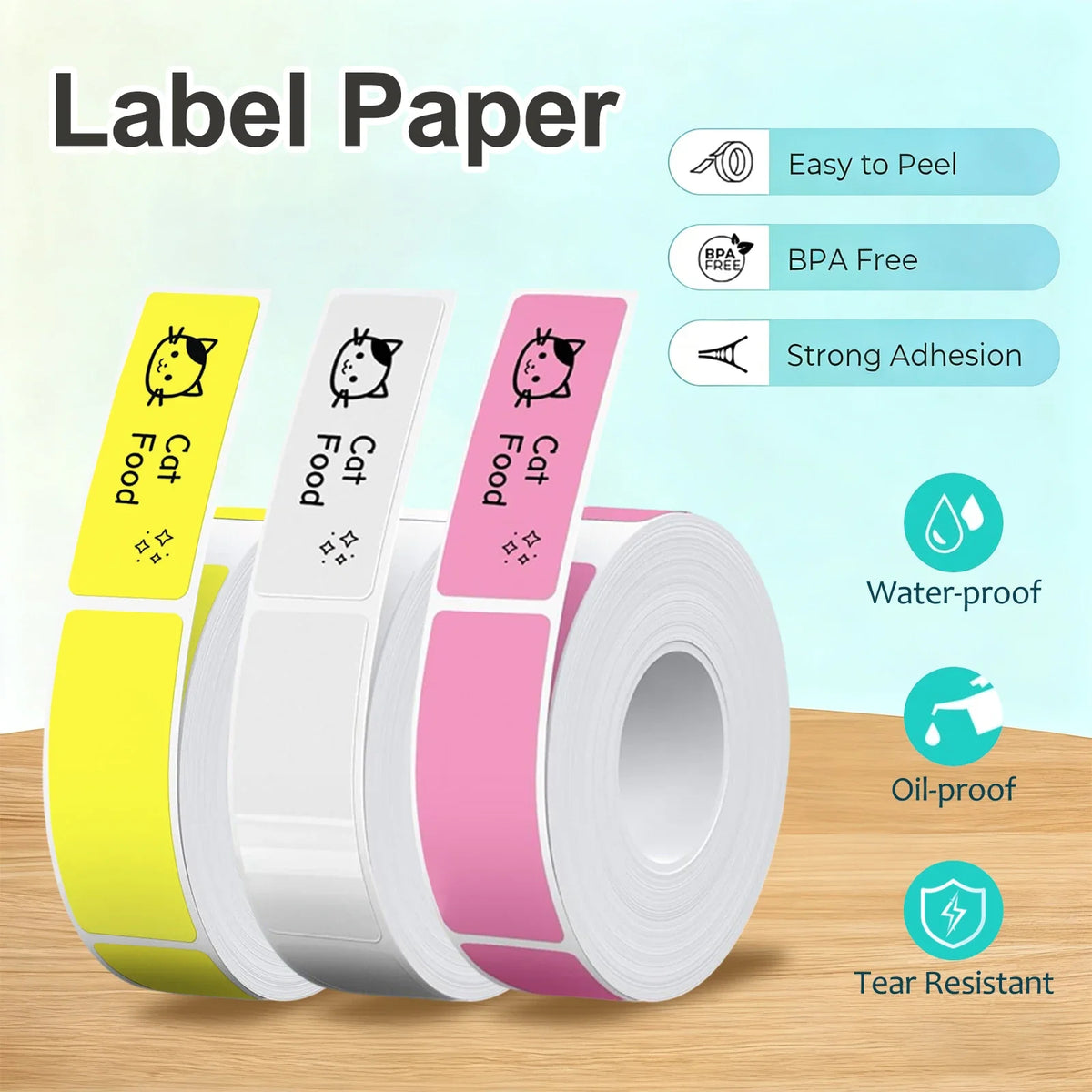 MarkLife P15 Mini Portable Thermal Printer Wireless Bluetooth-compatible Label Tag for Home Office Labeling Sticker Machine