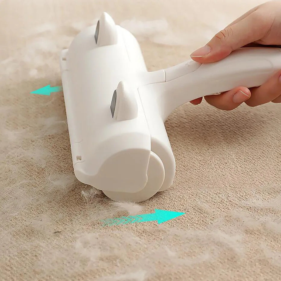 Cat Dog Hair Remover for Couch Furniture Carpet Car Seat Reusable Roller Pet Fur Removal Tool