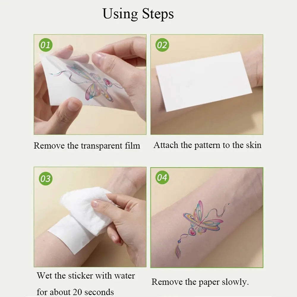 10PCS Waterproof Halloween Spider Temporary Tattoos for Women Men Realistic Spider Web Fake Tattoo Stickers for Party Body Art
