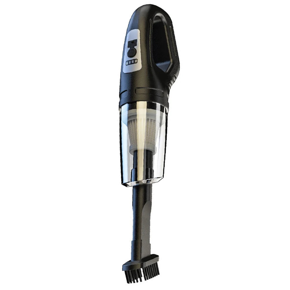 Portable Cordless Car Vacuum USB Recharge Handheld Vacuum Powerful Suction Cleaner For Car Household Office Pet Hair Cleaning