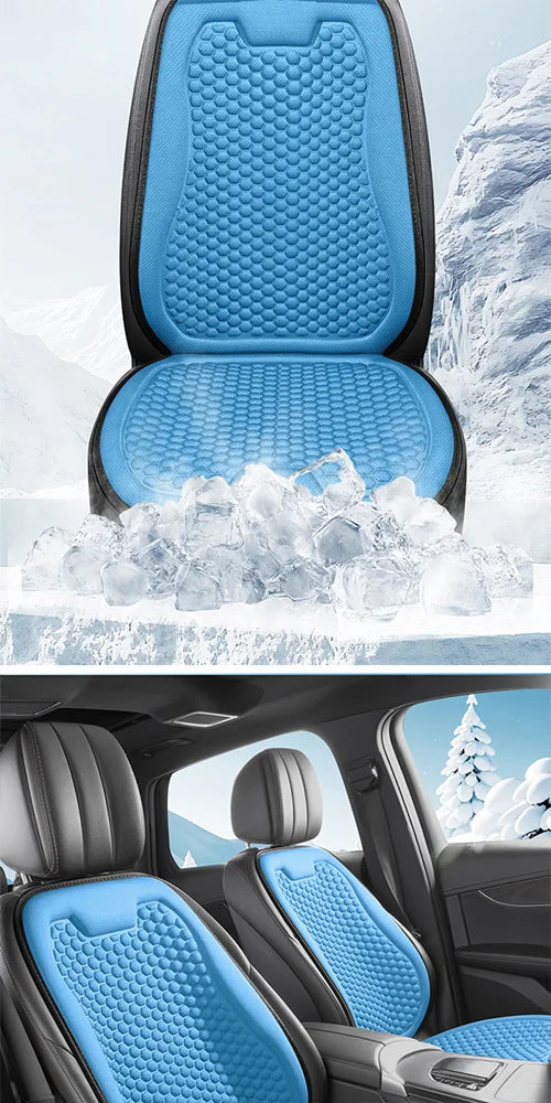 Car Seat Cushion - All-Season Comfortable & Breathable, Office Chair Cushion, 3D Minimalist Ventilated Single Seat Cooling P