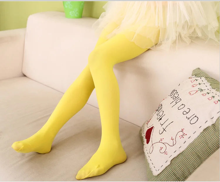 Ballet Dance Tight Halloween School Tights for Girls Soft Stretchy Footed Stockings Kids Dancewear Uniform Elastic Ballet Tights
