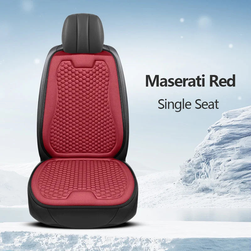 Car Seat Cushion - All-Season Comfortable & Breathable, Office Chair Cushion, 3D Minimalist Ventilated Single Seat Cooling P