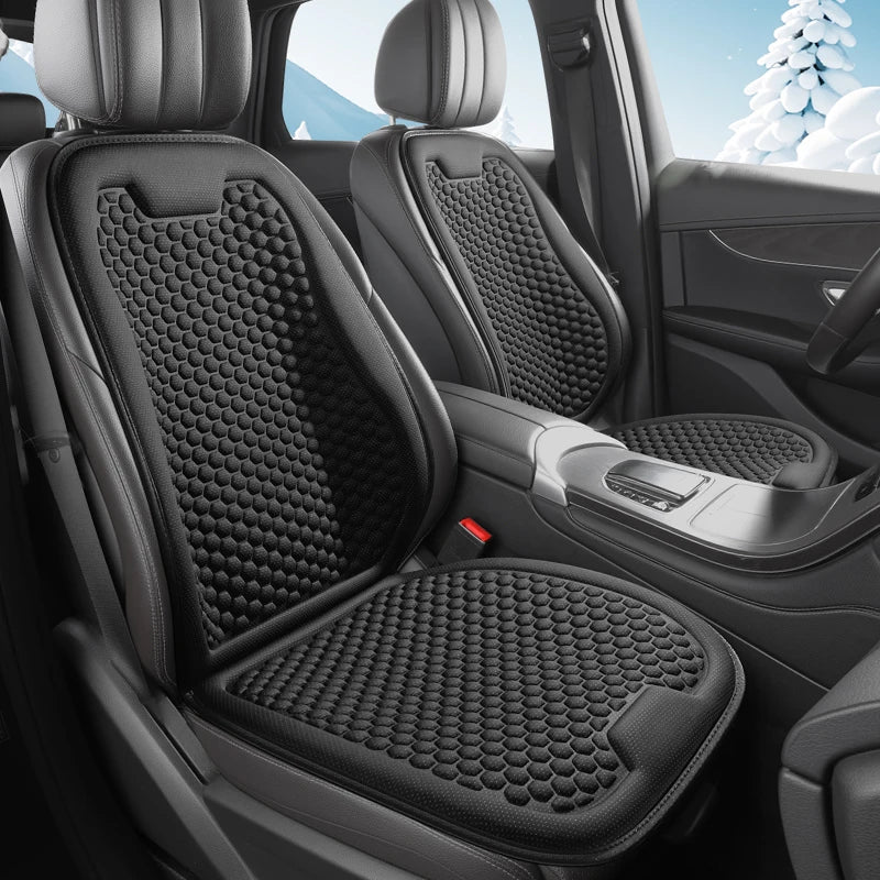 Car Seat Cushion - All-Season Comfortable & Breathable, Office Chair Cushion, 3D Minimalist Ventilated Single Seat Cooling P