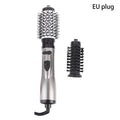 Hair Dryer Brush 2 In 1 Hot Air Spin Brush Curling Straightening Styling Auto-Rotating Ionic Round Blow Hair Dryer Volumizer