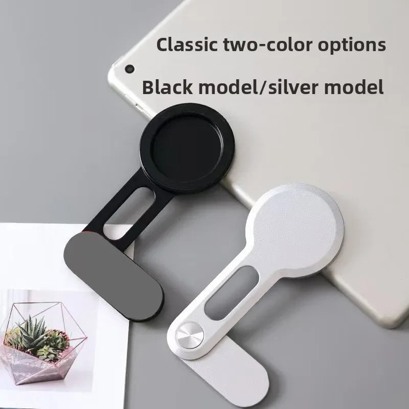 Ultrathin Magnetic Laptop Phone Holder Monitor Side Cell Phone Foldable Display Expansion Phone Stand for Xiaomi iPhone Samsung