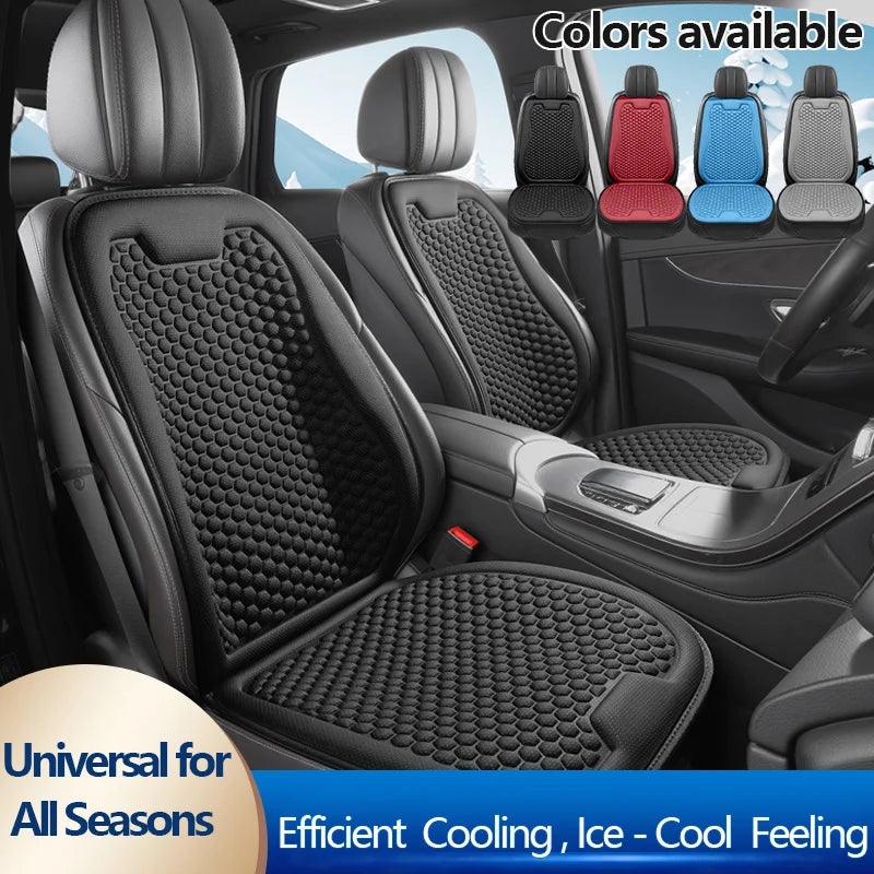 Car Seat Cushion - All-Season Comfortable & Breathable, Office Chair Cushion, 3D Minimalist Ventilated Single Seat Cooling P