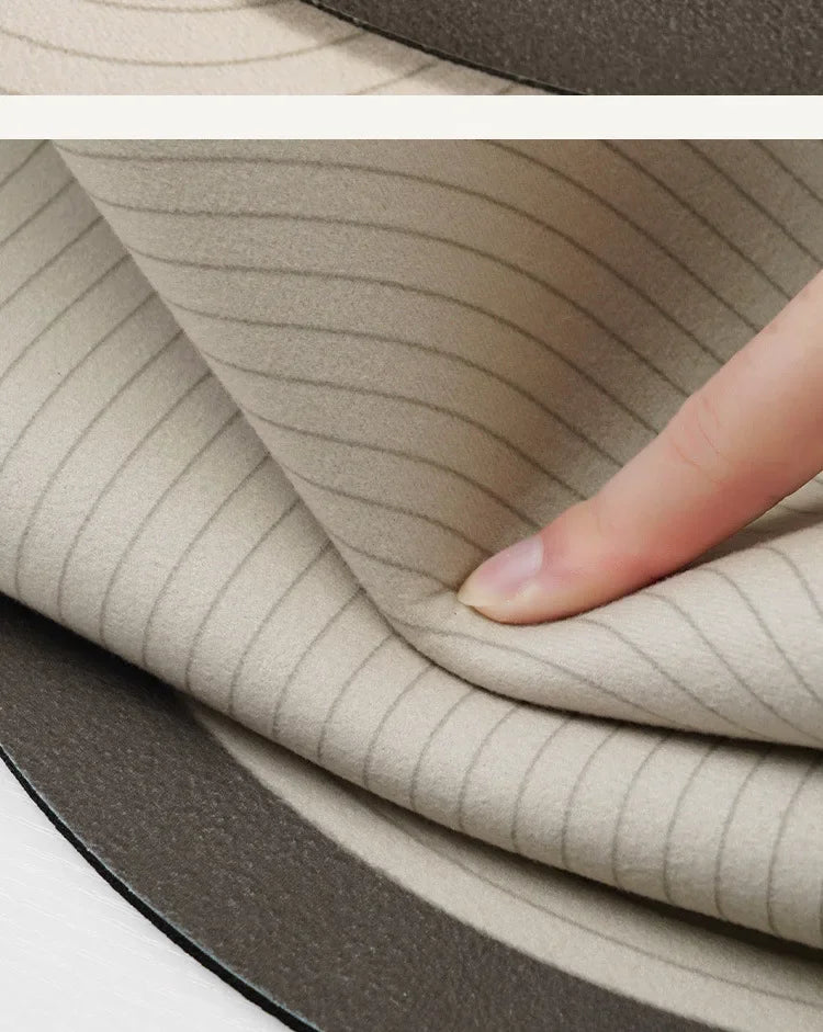 Diatomaceous Earth Bath Mat Super Absorbent Quick Dry Non Slip Bathroom Rug for Home Entrance Durable and Stain Resistant