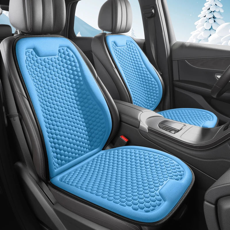 Car Seat Cushion - All-Season Comfortable & Breathable, Office Chair Cushion, 3D Minimalist Ventilated Single Seat Cooling P