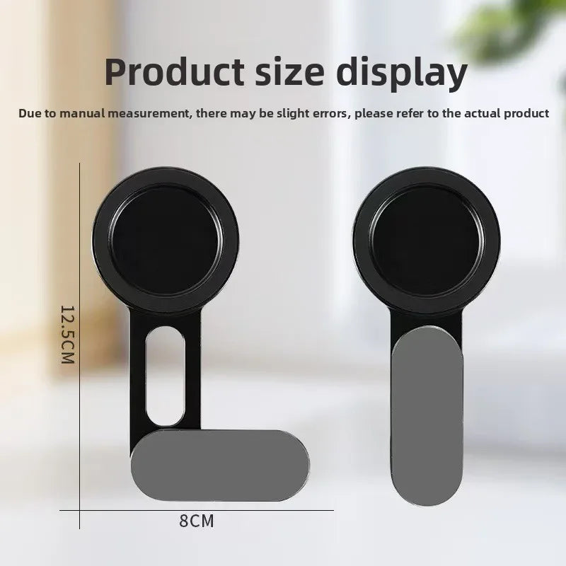 Ultrathin Magnetic Laptop Phone Holder Monitor Side Cell Phone Foldable Display Expansion Phone Stand for Xiaomi iPhone Samsung